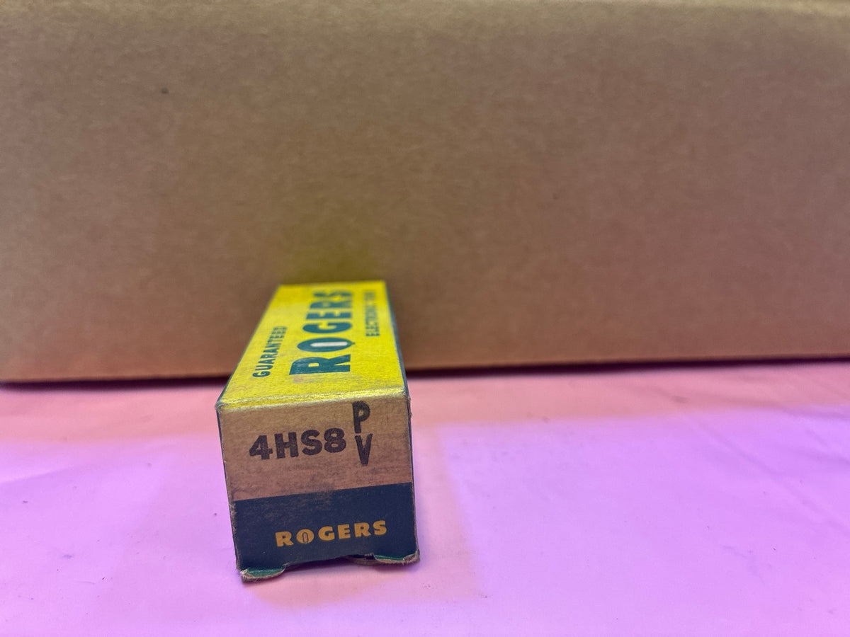 🔥 Rogers 4HS8 Vacuum Tube NOS Vintage Electron Tube in Original Box