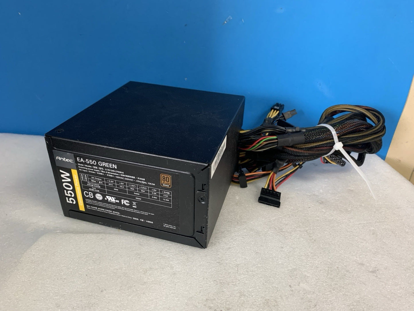 Antec EA-550 Green 550W ATX Power Supply 80+ Bronze Dual PCI-E 6+2 Pin