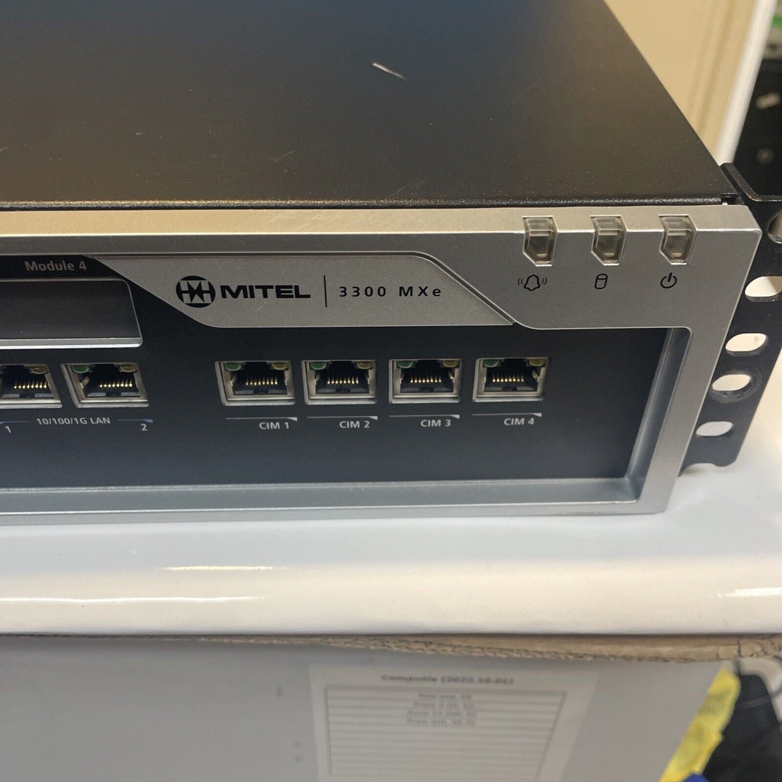 MITEL 3300 ICP CONTROLLER MXe TELEPHONE SYSTEM - 50005080