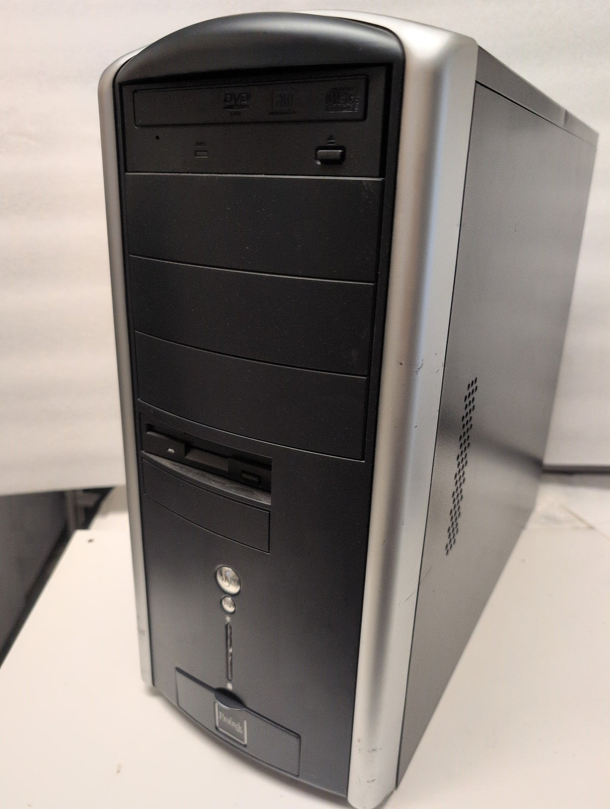 🎸 Profitek ATX Mid-Tower Computer Case w/ 300W PSU DVD-RW Floppy ATX-300GU