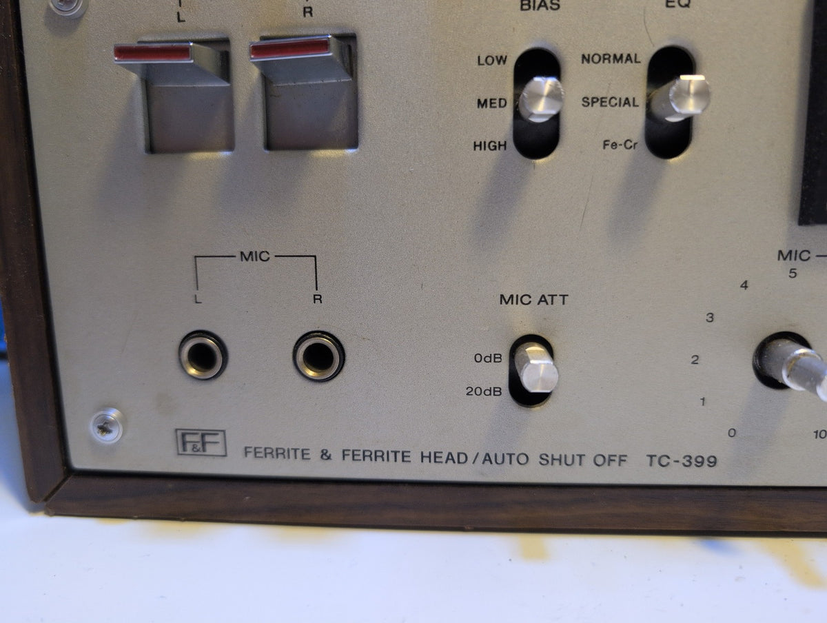 🎸 Sony TC-399 Reel-to-Reel Tape Recorder - For Parts/Repair