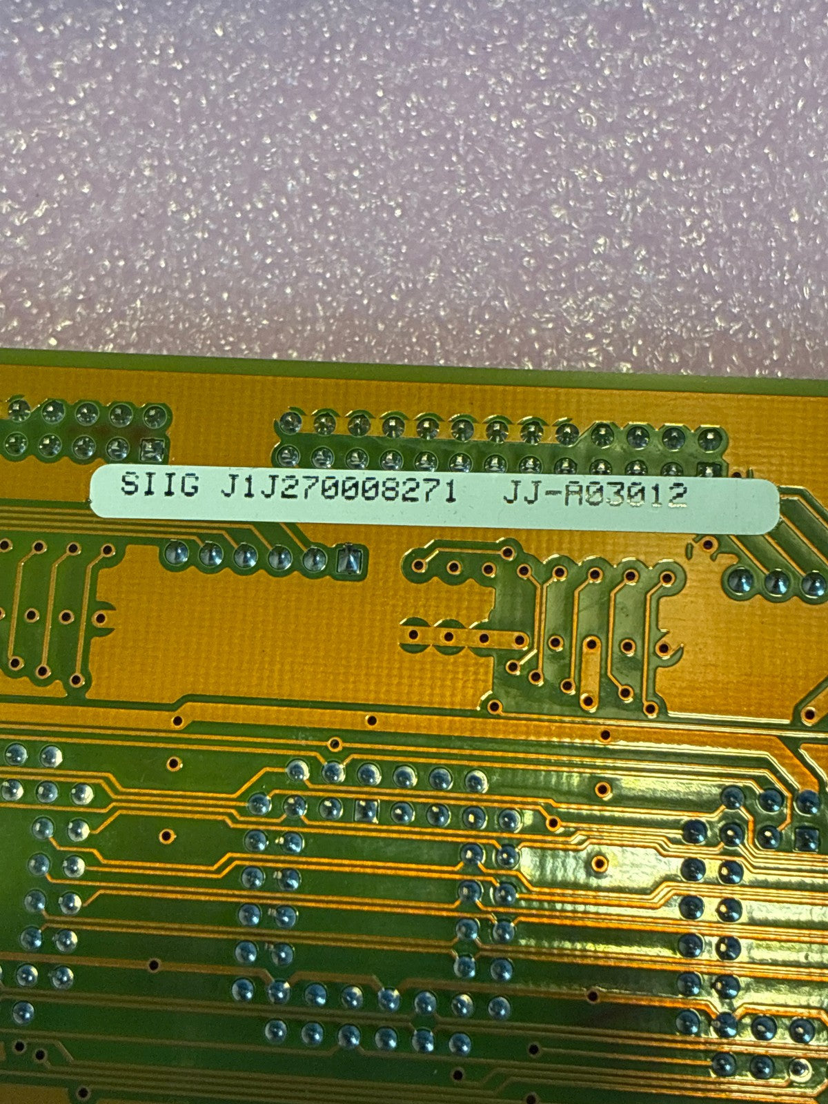🔥 SIIG JJ-A03012 ISA Bi-Directional Parallel Port Expansion Card DB-25