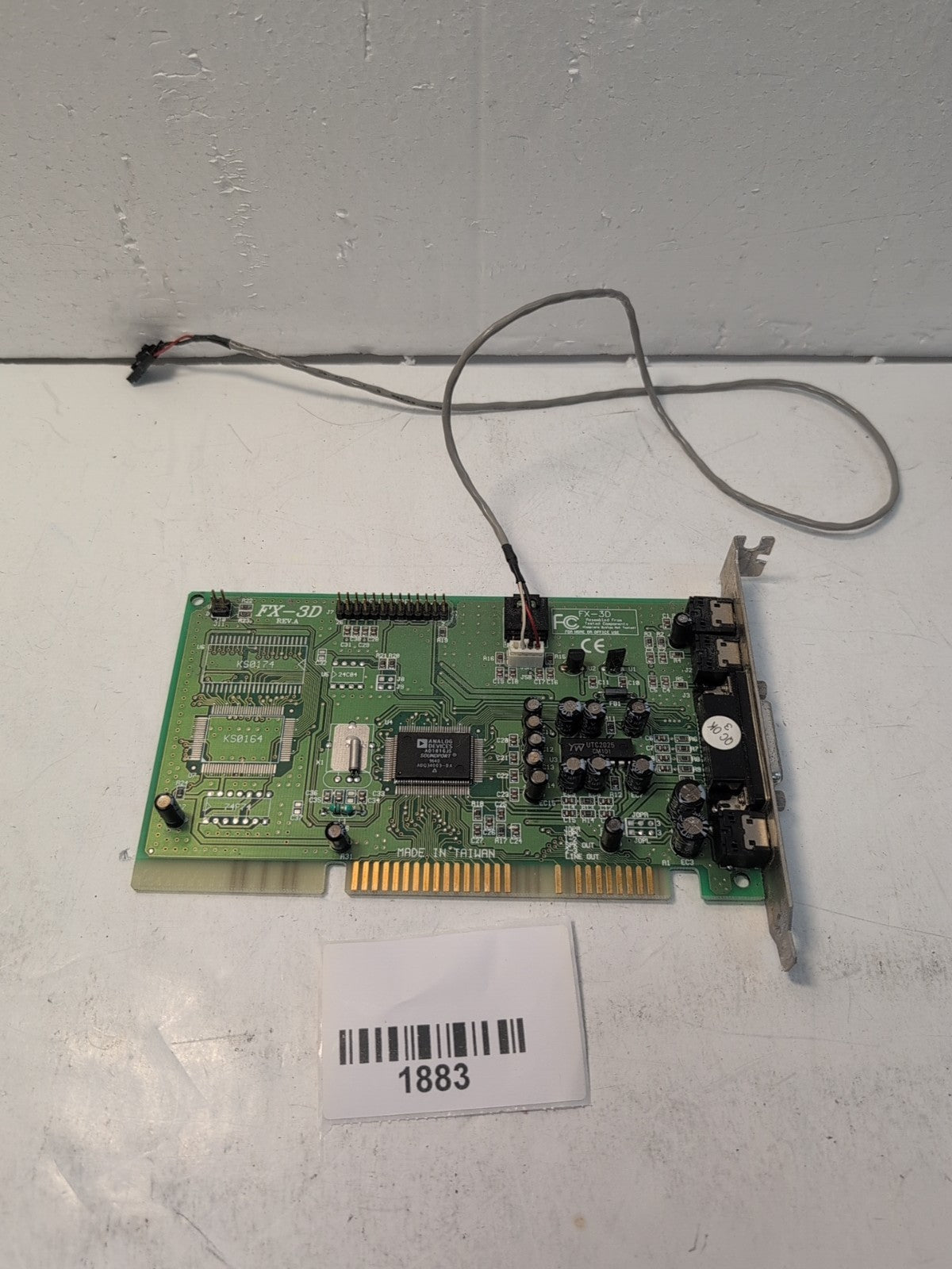 🔥AOpen AD1816 FX-3D ISA Sound Card -