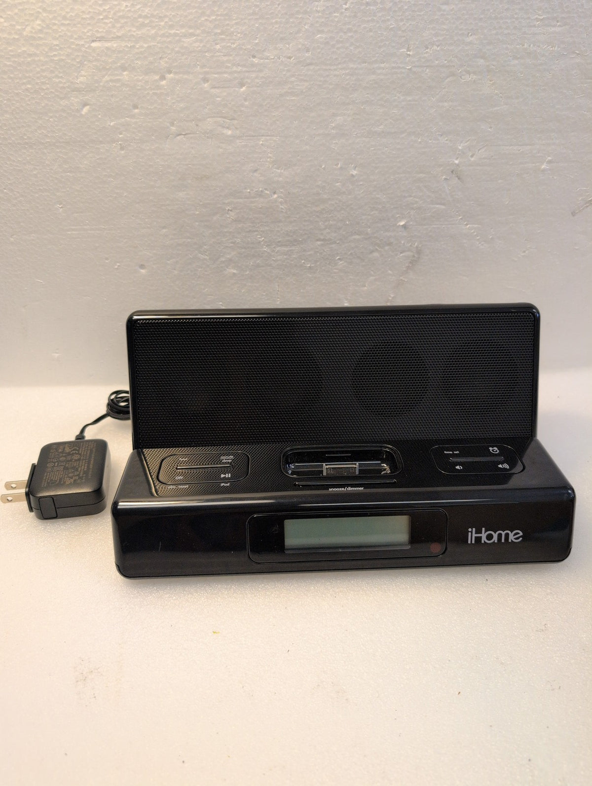 🎸 iHome iH27 Dual Alarm Clock Radio Speaker Dock for iPod iPhone 30-Pin Black