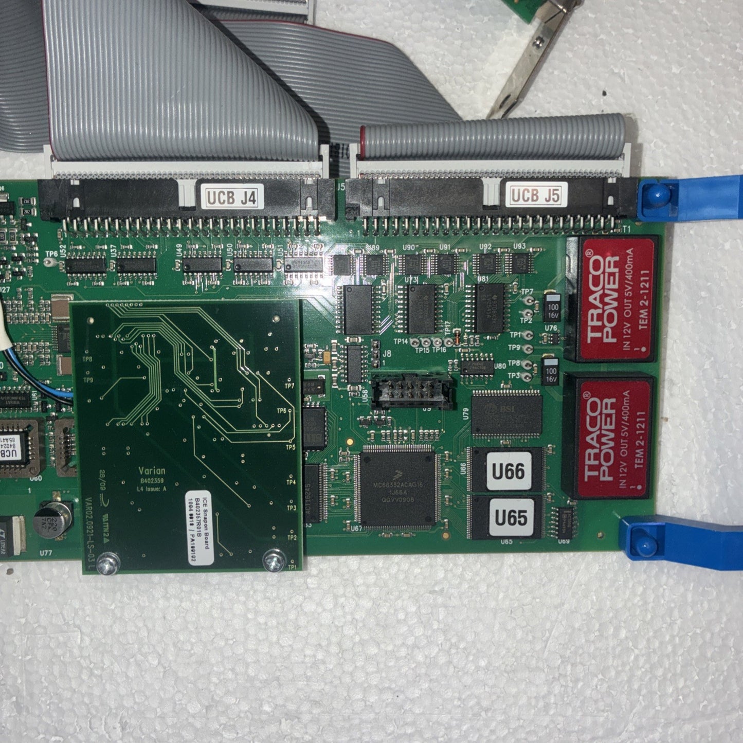Varian UNIV CONTR. B402366R02 PA092569 data acquisition card issue: F + sub card