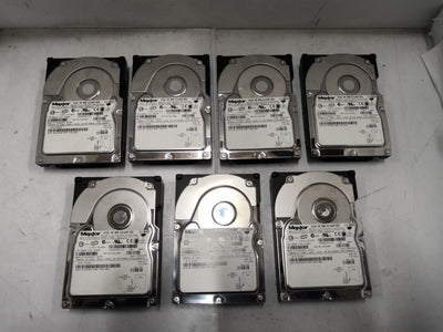 1x  Maxtor Atlas 3.5"  36GB 80 PIN 15K  SCSI  U320 Hard Drive C4360 @