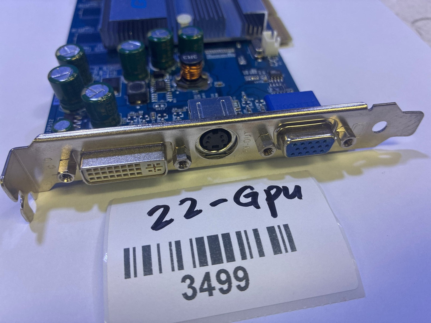 🔥 NVIDIA GeForce FX 5200 AGP Graphics Card DVI VGA S-Video Passive Cooled