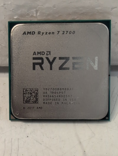 🔥 AMD Ryzen 7 2700 CPU Processor | 3.20GHz | 8-Core | AM4 | YD2700BBM88AF -