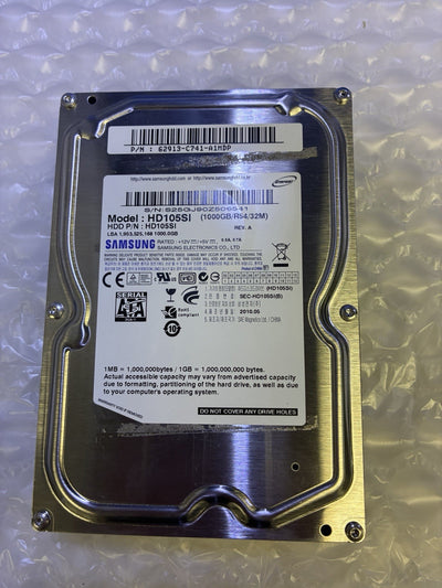 🔥 Samsung Spinpoint HD105SI 1TB 5.4k 32MB SATA II 3.5'' hard Drive