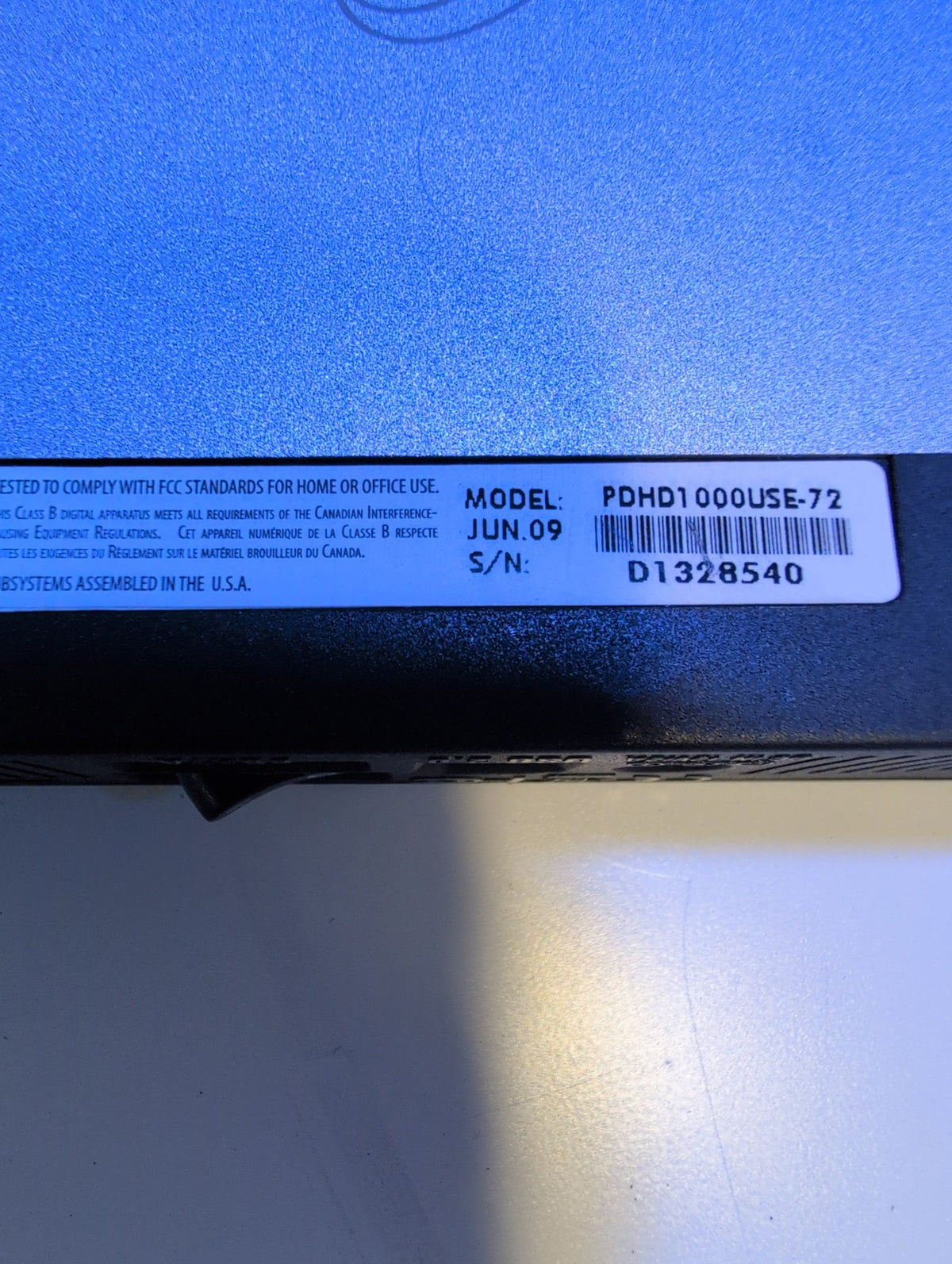 🎸 Acomdata PDHD1000USE-72 1TB External Hard Drive USB 2.0 (Only few days used)