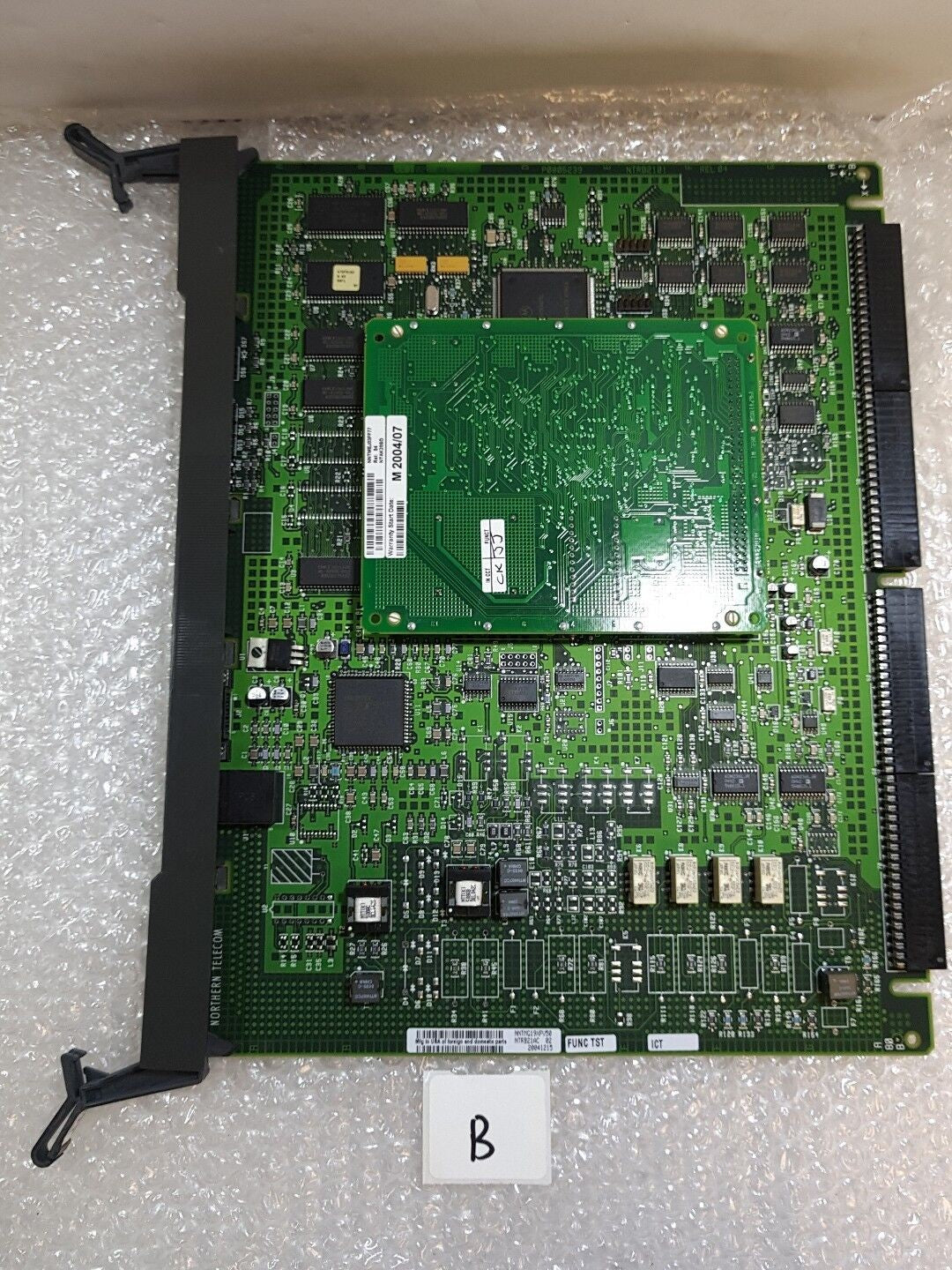 -  Nortel NTRB21AC TELEPHONE SYTEM MODULE  CARD RIse 02 @@@
