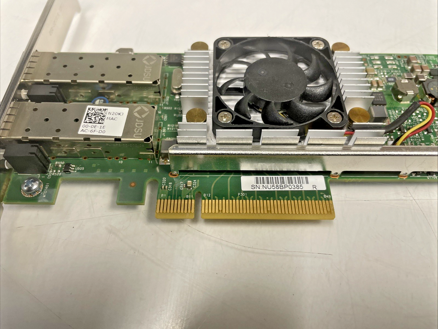 Dell Broadcom Dual-Port   PCIe Network Adapter  0N20KJ +