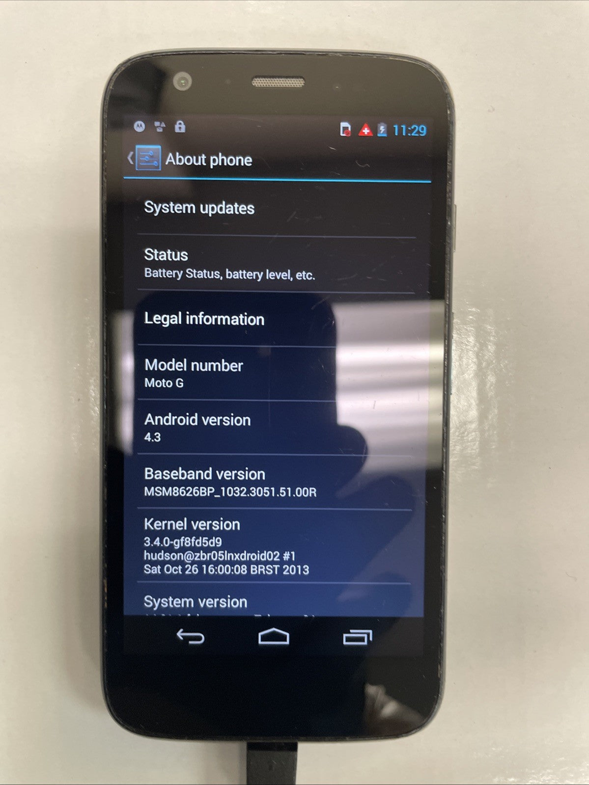 Motorola Moto G  phone 6g Unlocked SmartPhone Tested  +