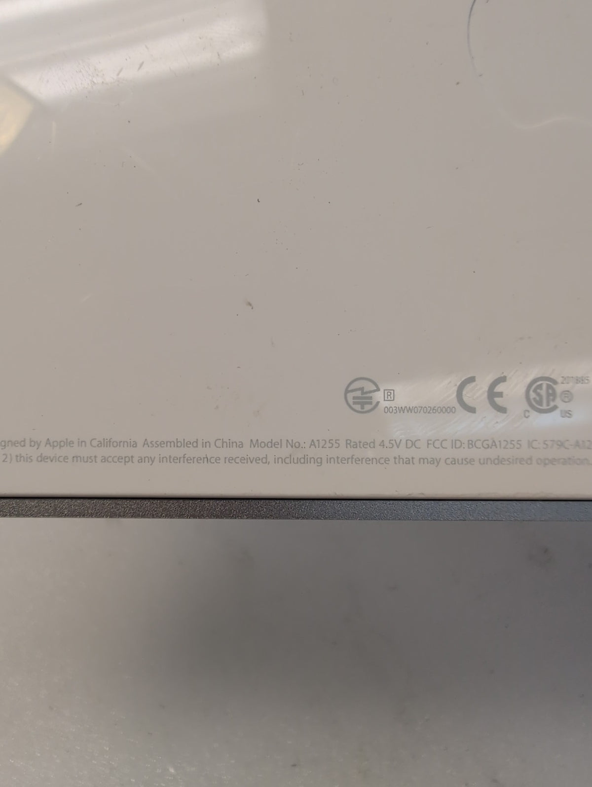 🎸 Apple Wireless Keyboard A1255 Bluetooth Aluminum Silver QWERTY US Tested