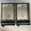 (Lot of 2) Dell PowerEdge Gen 10/11 3.5″ SATAu 7.2K Caddy + Interposer 0PN939 ~