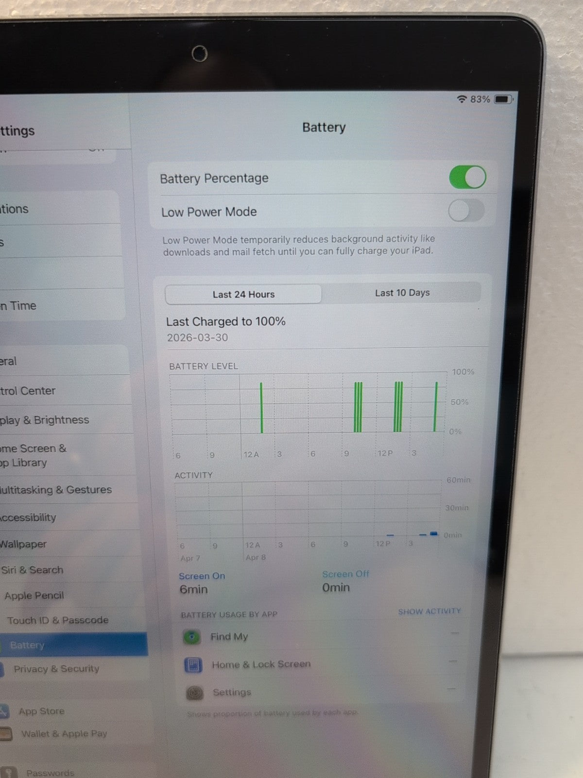 🔥 Apple iPad Pro 1st Gen 10.5" A1701 64GB Tablet WiFi Space Gray Working  -