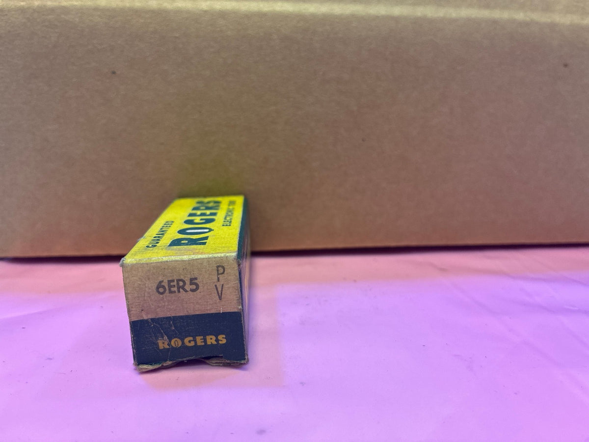 🔥 Rogers 6ER5 Vacuum Tube NOS in Original Box Vintage Electronic Tube