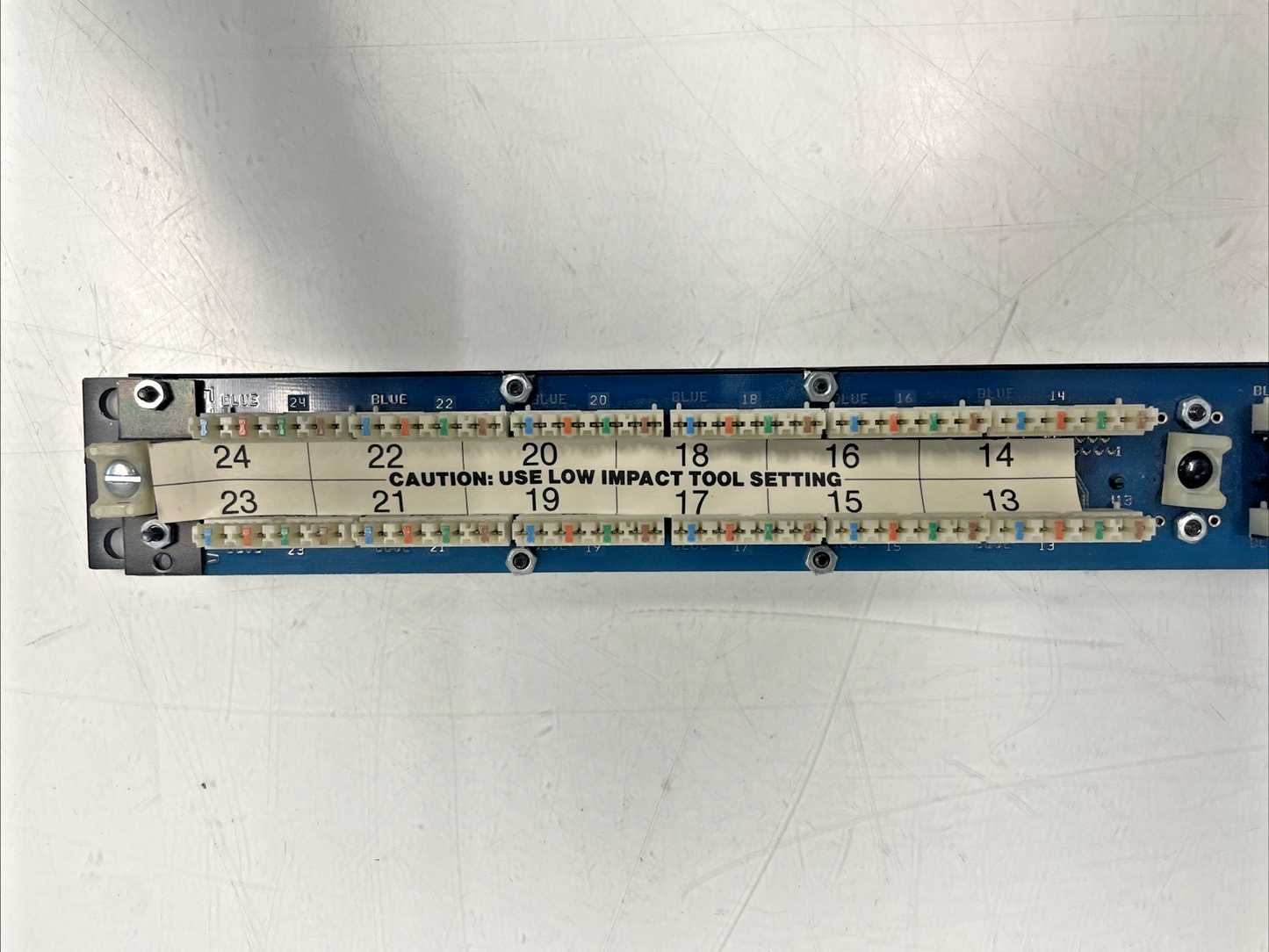 🔥AMP Category 5 Cat 5 24 Port Patch Panel   +