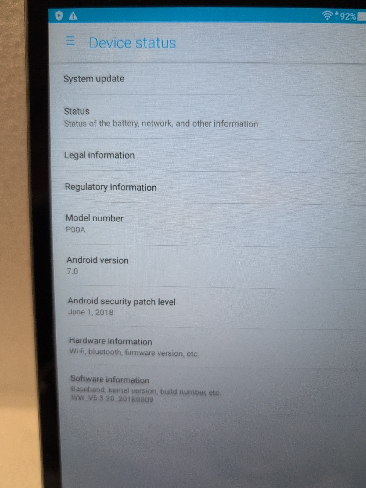 🔥ASUS ZenPad Z380M P00A 8-inch 16GB Android 7.0 Tablet Black/Grey WiFi (READ) -