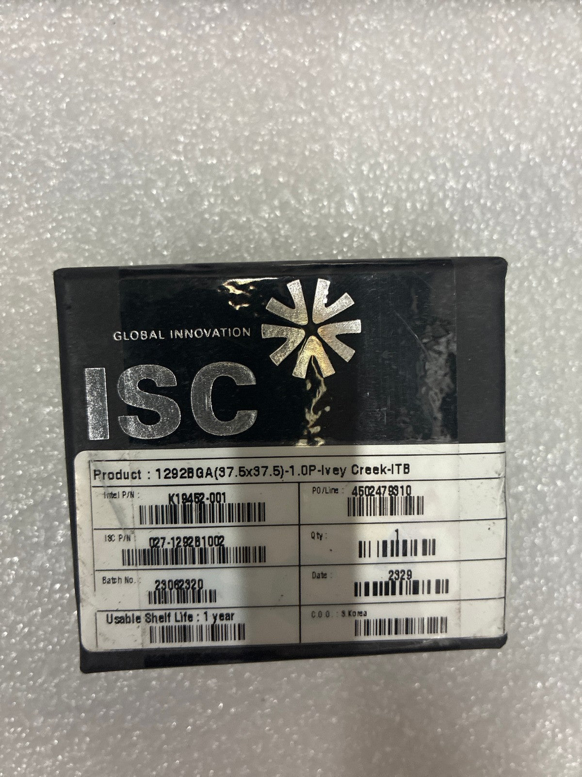 🔥 ISC K19452-001 Intel Ivey Creek BGA1292 Interposer Test Board New