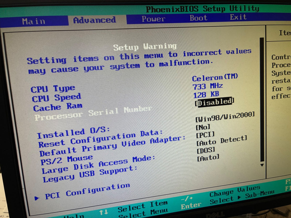 🔥 HP Pavilion 6746C Desktop Tower PC Celeron 733MHz Windows Me Vintage