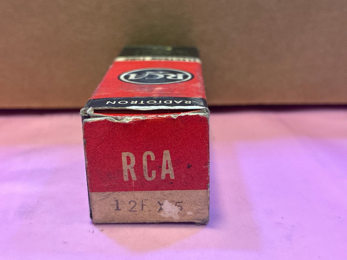 🔥 RCA Radiotron 12FX5 Vacuum Tube NOS in Original Red Box