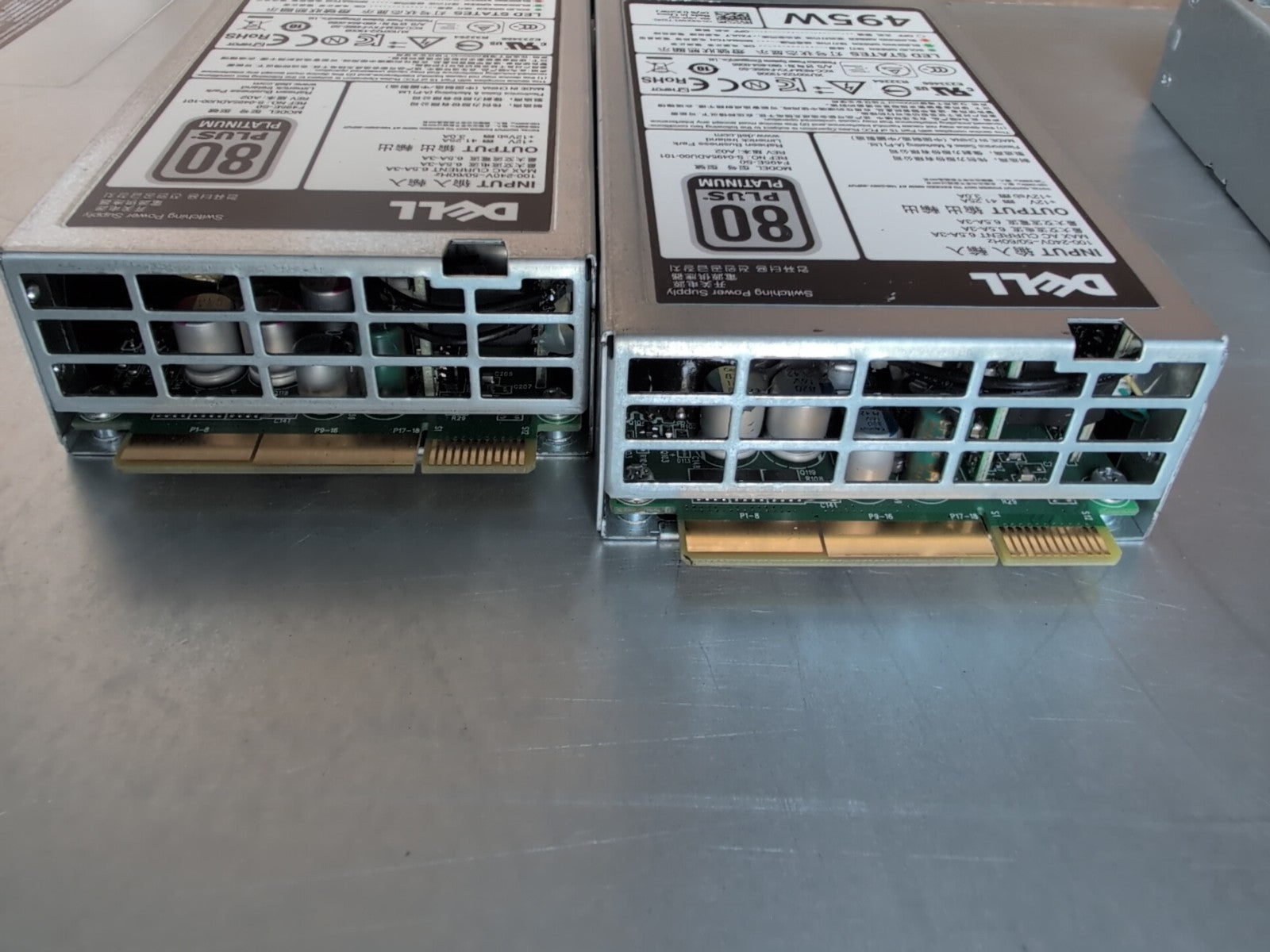 🔥 2x Dell 3GHW3 for PowerEdge R420 R620 R720 495W Switching Power Supply -