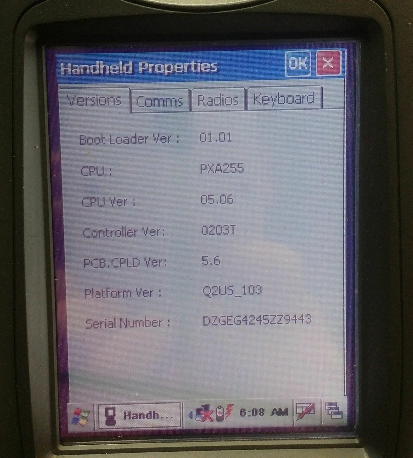 - Itronix GoBook Q200 Data Collector Q-200 X04071001480020 W/charger & cable @@@