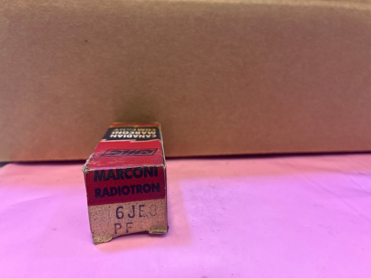 🔥 Marconi Radiotron 6JE6 PF Vacuum Tube Canadian Marconi Company Vintage