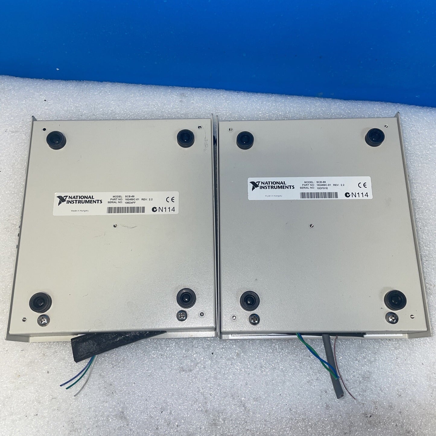 1x National Instruments SCB-68 182469C Rev 2.2