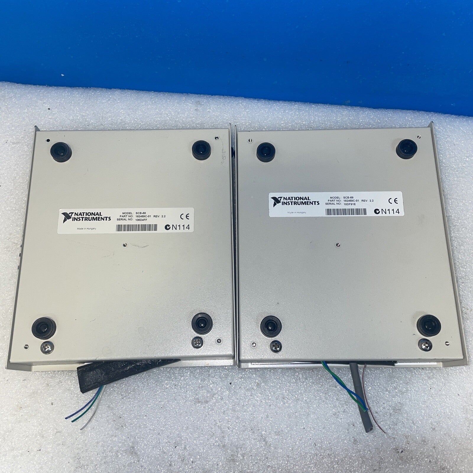 1x National Instruments SCB-68 182469C Rev 2.2