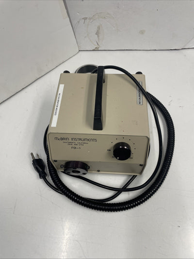 Mcbain Instruments FOI-1 Fiber Optic Halogen Illuminator Used light source