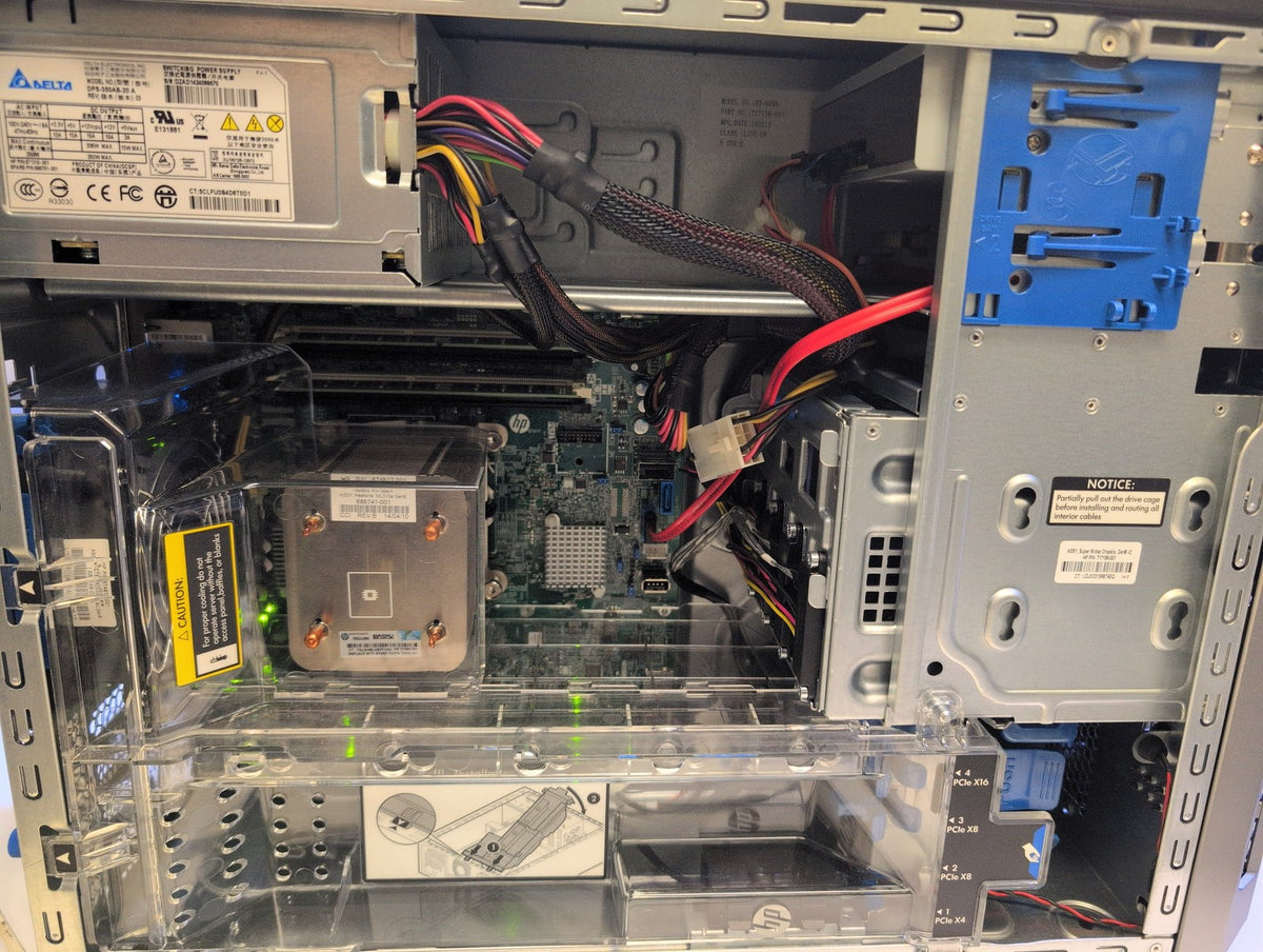 🎸 HP ProLiant ML310e Gen8 v2 Tower Server 783312-S01 Xeon E3-1220v3 16GB NO HDD