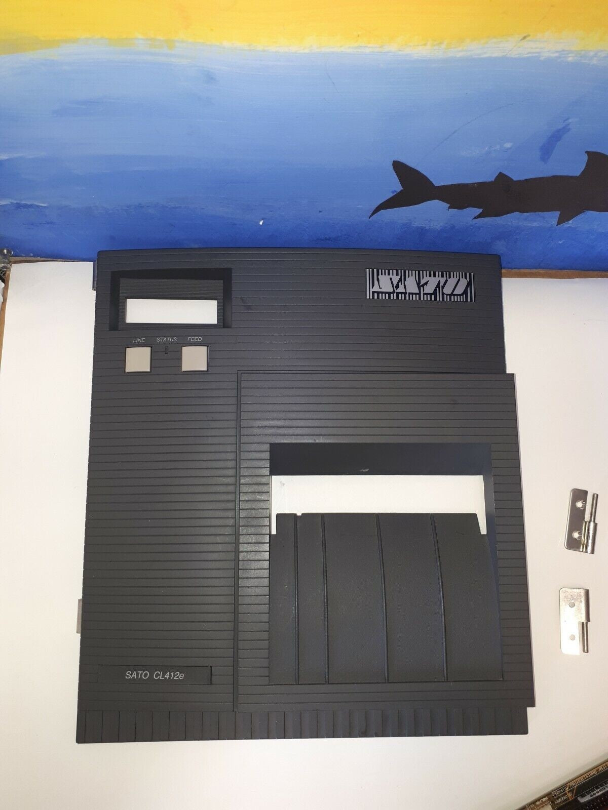 (Grade A) Front cover for  Sato CL412e Barcode Label Printer