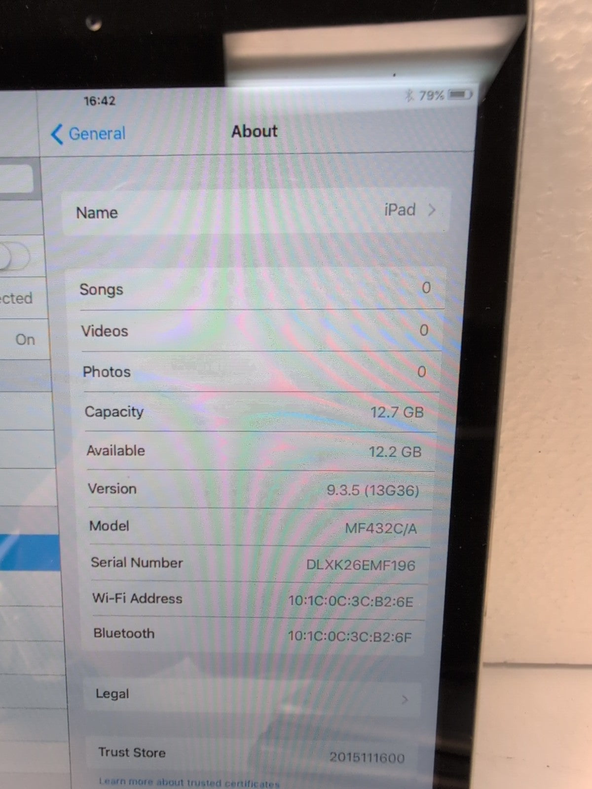 🔥 Apple iPad mini 1st Gen A1432 16GB Wi-Fi 7.9 inch  Space Gray -