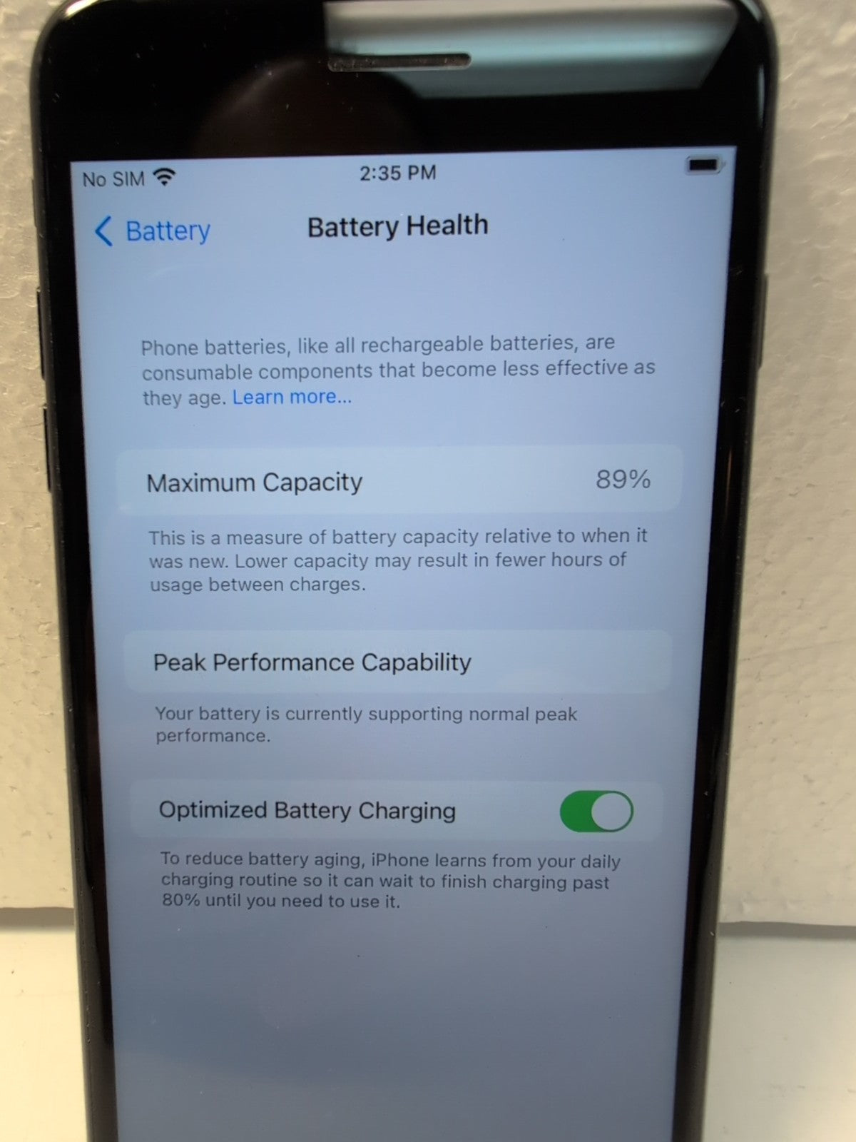 🔥NICE Apple iPhone 7 Plus A1784 32GB Smartphone Black Unlocked (Battery 89%) -
