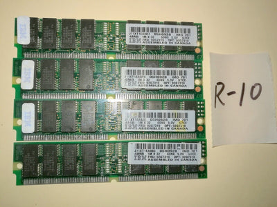 1 x IBM 92G7319 4MB 1Mx32 Memory RAM 60ns 05H0928 92G7318 (Qty avaiable) @@@ 
