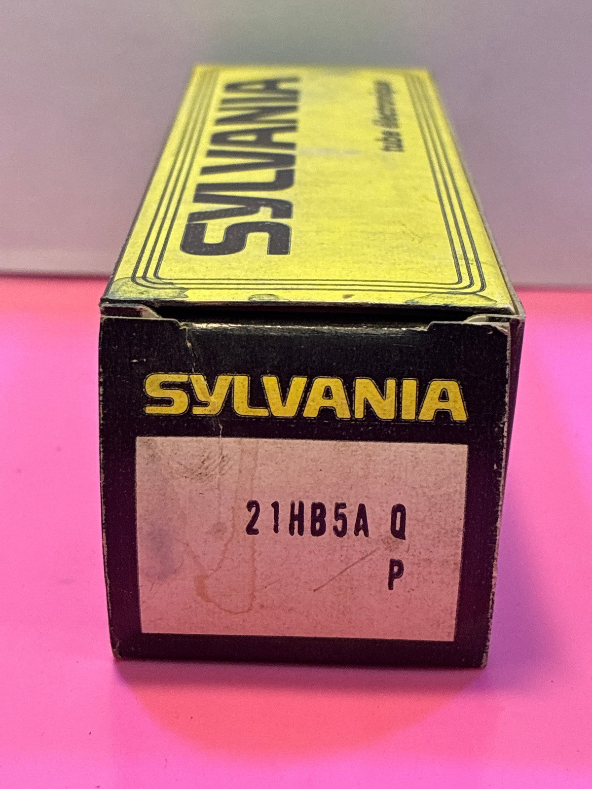 🔥 Sylvania 21HB5A Vacuum Tube NOS in Original Box