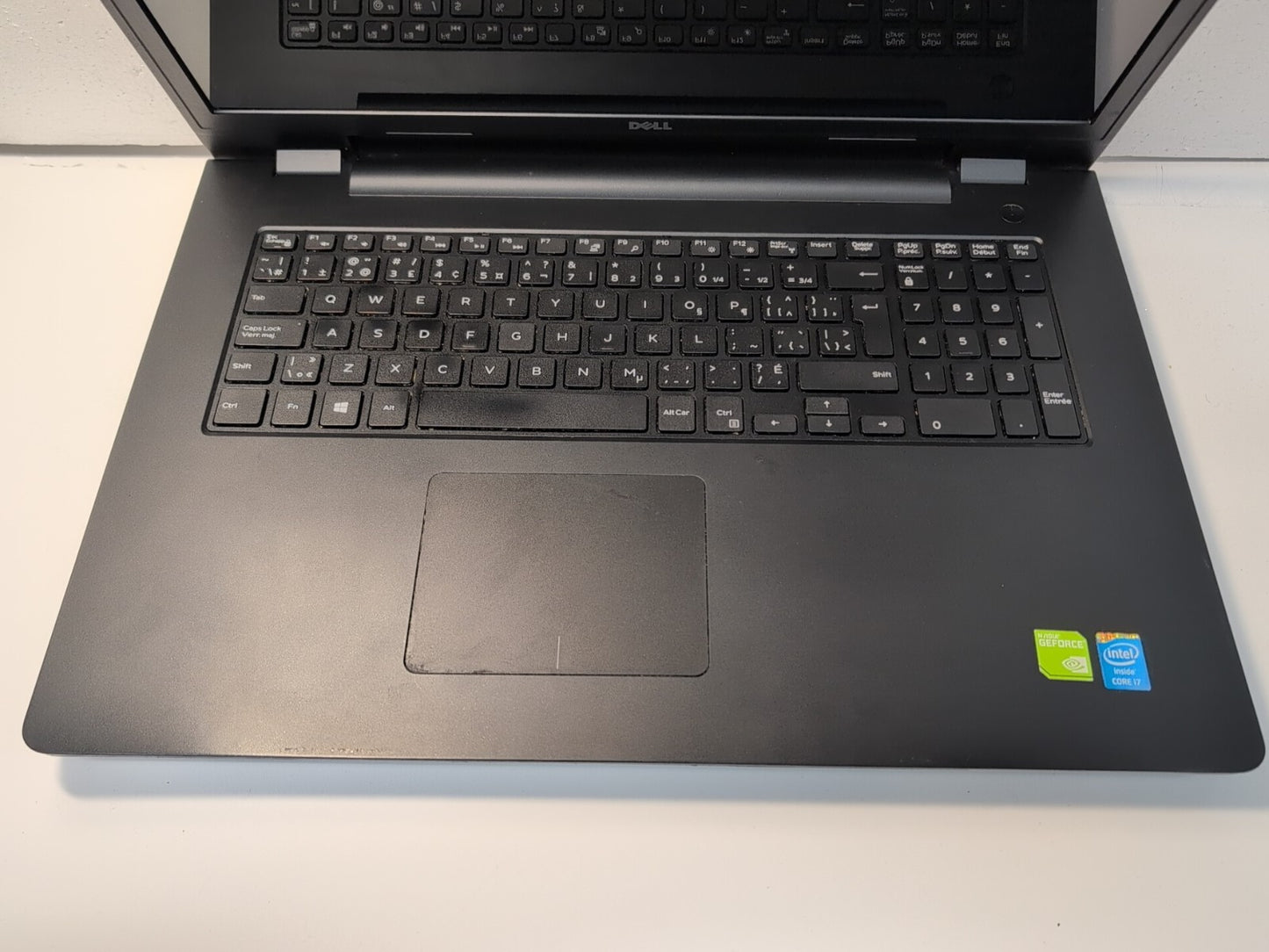 🔥 (For Parts,  No Display ) DELL P26E 17" Laptop INTEL i7 CPU (NO RAM/HDD/AC) -