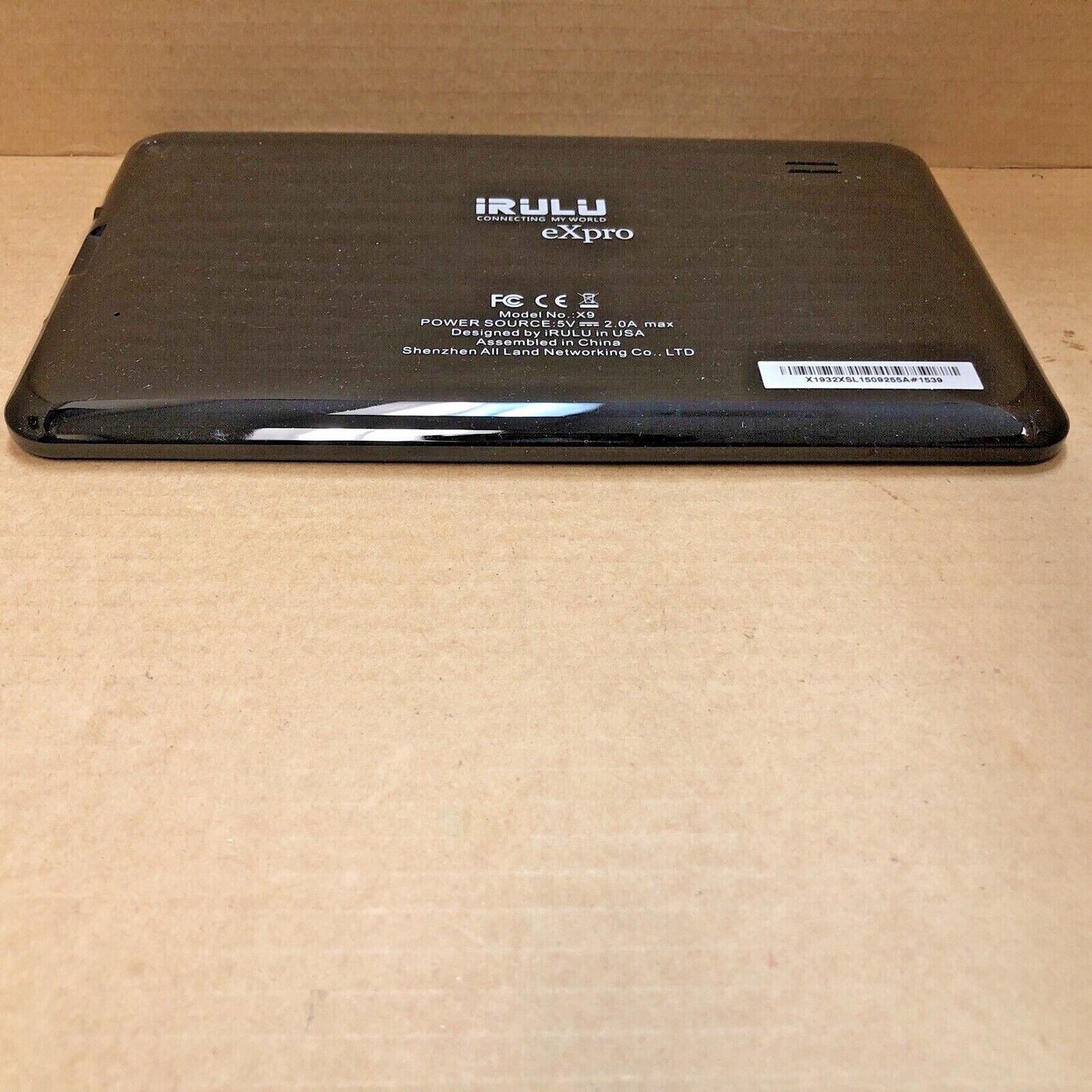 $ iRulu eXpro X9 9 inch Android Tablet /w keyboard (can't power on) AS-IS