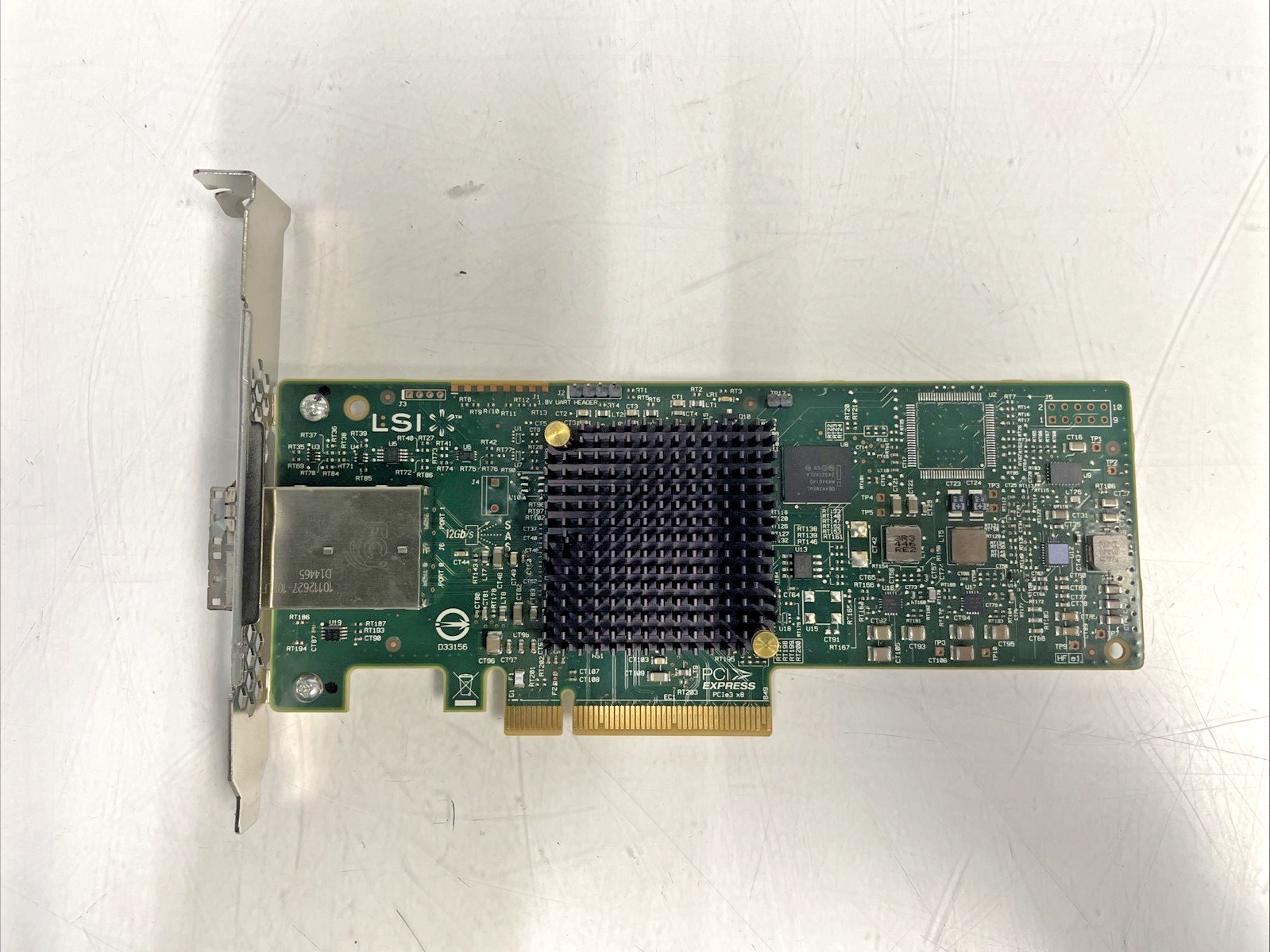 LSI SAS9300-8e  H3-25460-02H HBA Host bUst Adapter High Profile  +