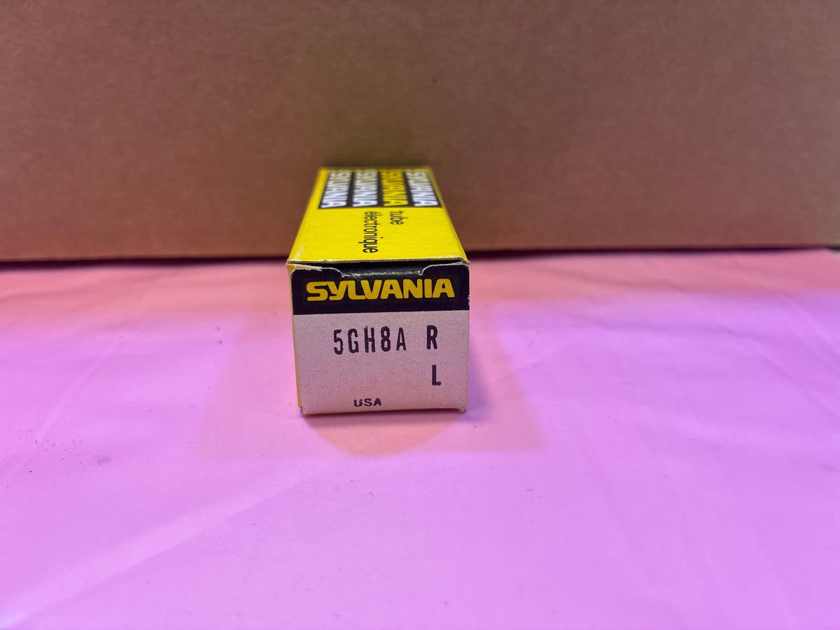 🔥 Sylvania 5GH8A Vacuum Tube NOS in Original Box USA Made Vintage