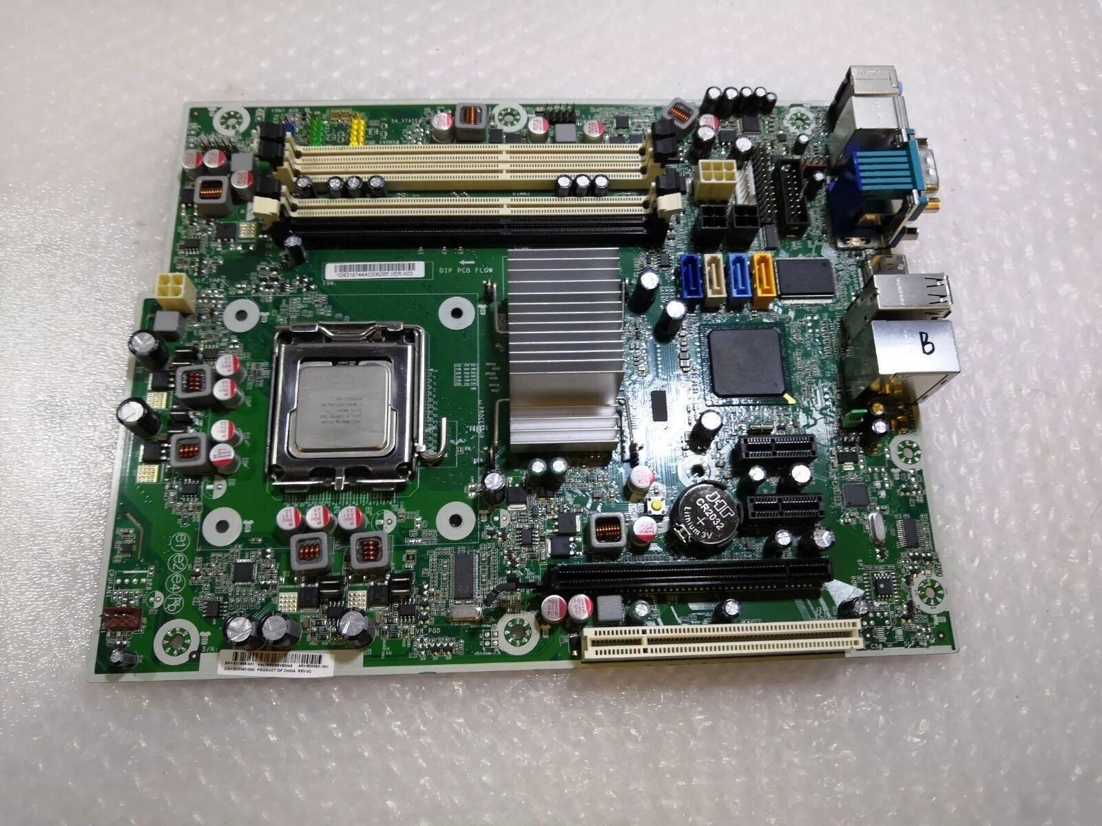 +HP Compaq pro 6000 Motherboard 531965-001 503362-001 W/CPU E7600 @@@