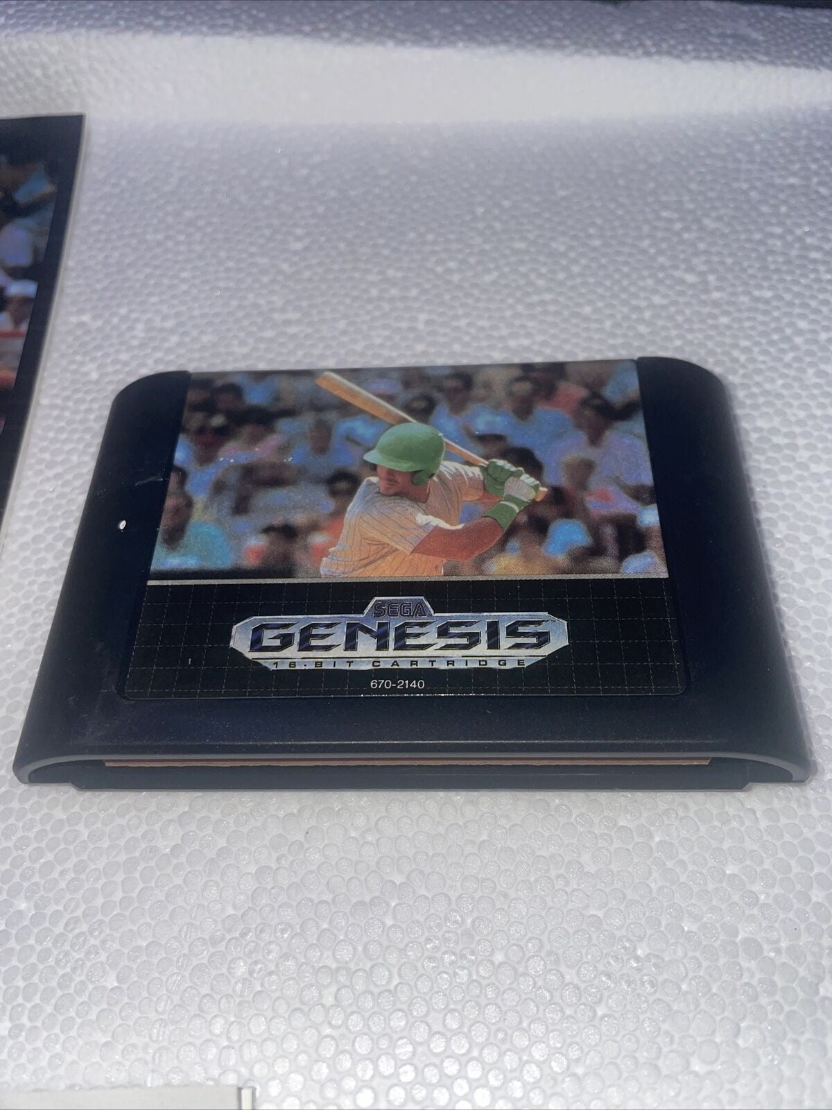 (Nice condition) Sports Talk Baseball Sega Genesis Complete with  manual