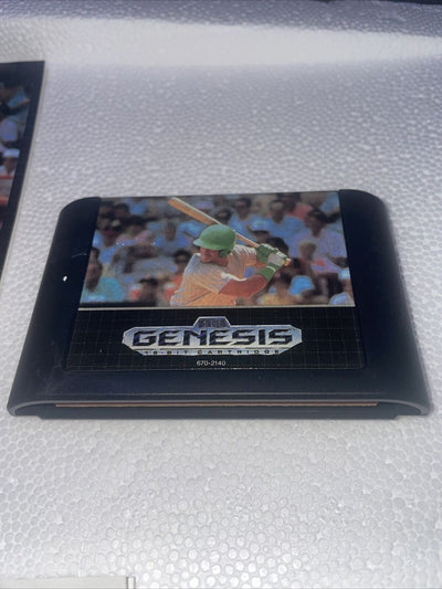 (Nice condition) Sports Talk Baseball Sega Genesis Complete with  manual