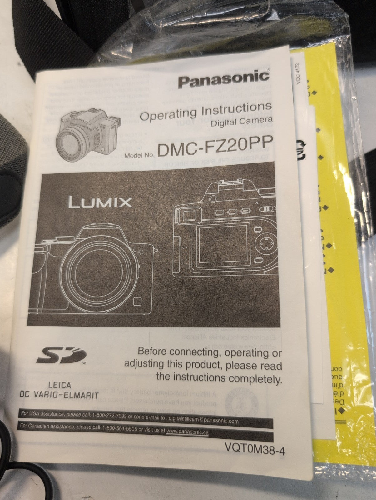🔥 NICE Panasonic LUMIX DMC-FZ20 Digital Camera w/ Charger/2x Battery/SD Card -