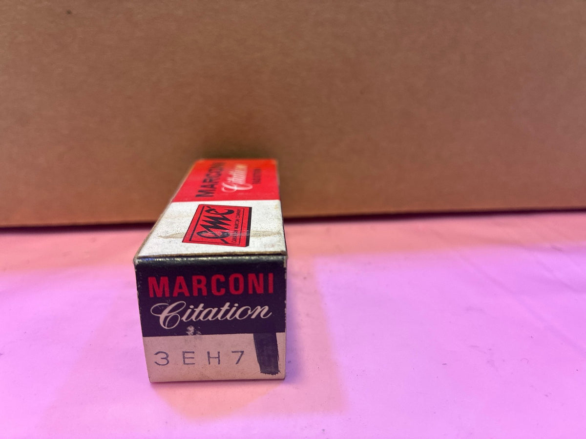 🔥 Marconi Citation 3EH7 Vacuum Tube NOS in Original Box Vintage