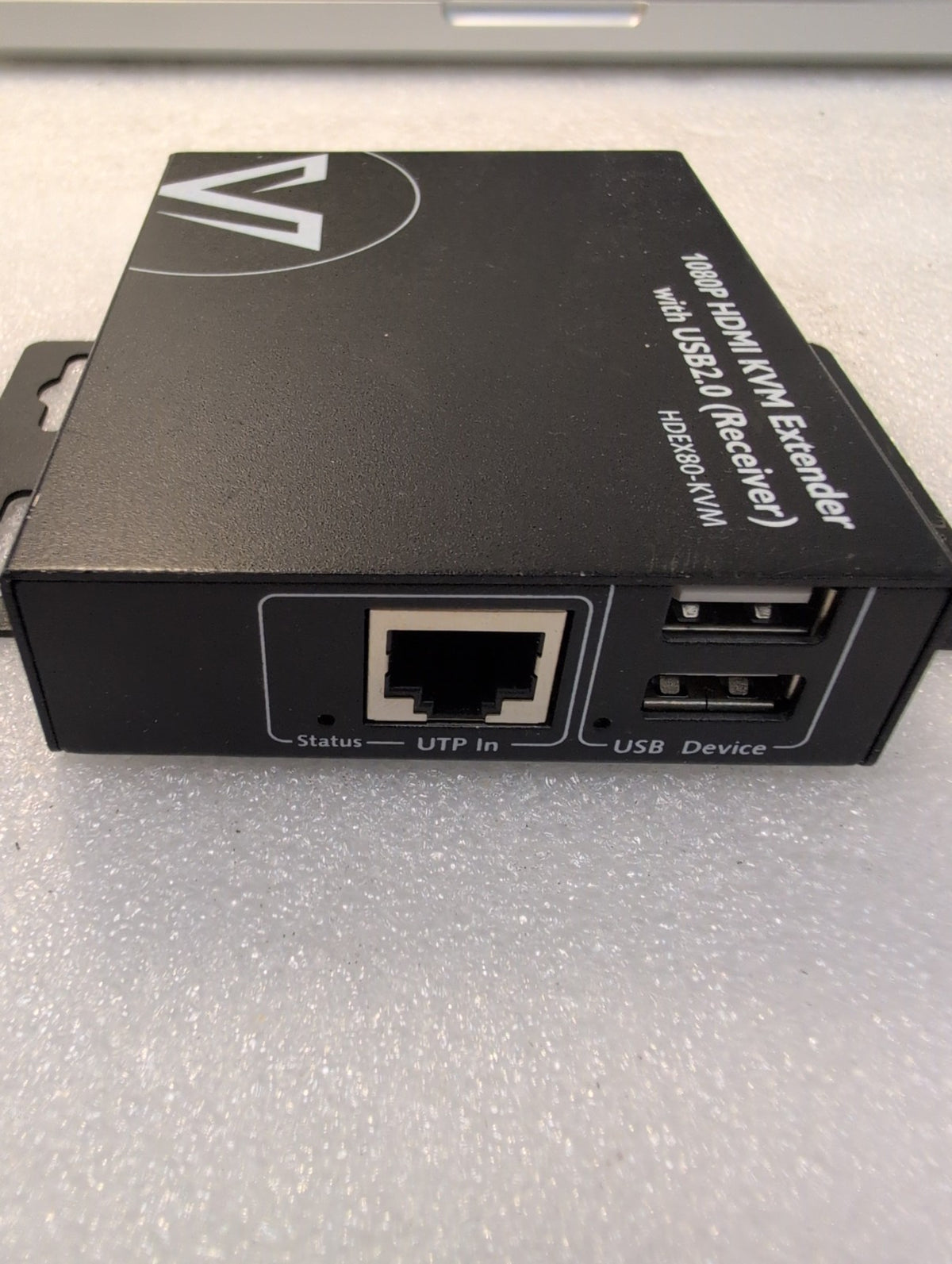 🎸 1080P HDMI KVM Extender Receiver HDEX80-KVM USB 2.0 RJ45 Wall Rack Mount