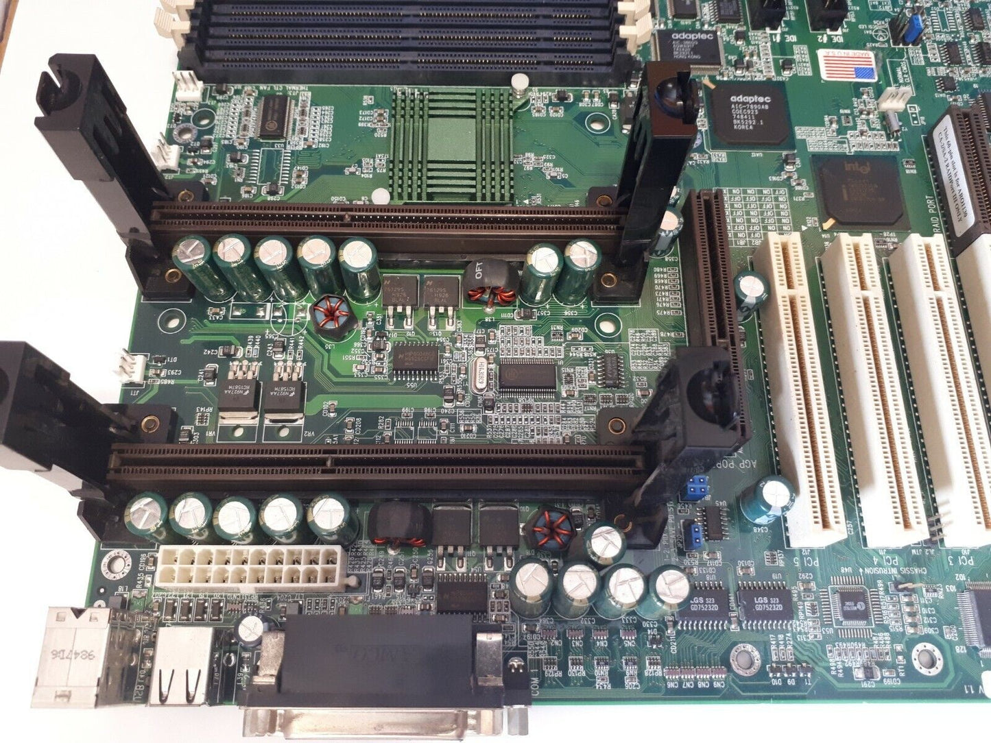 SUPER P6DGU motherboard SM653828 dual CPU Slots