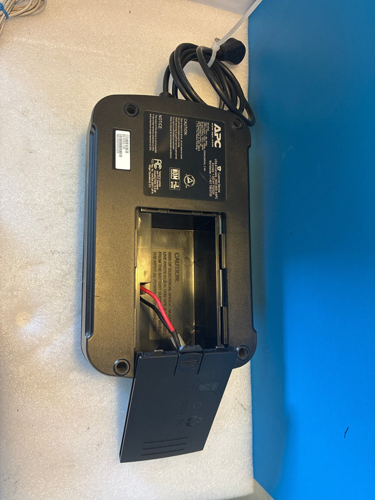 🔥 APC Back-UPS ES 350 BE350G UPS Battery Backup Surge Protector 350VA 6-Outlet